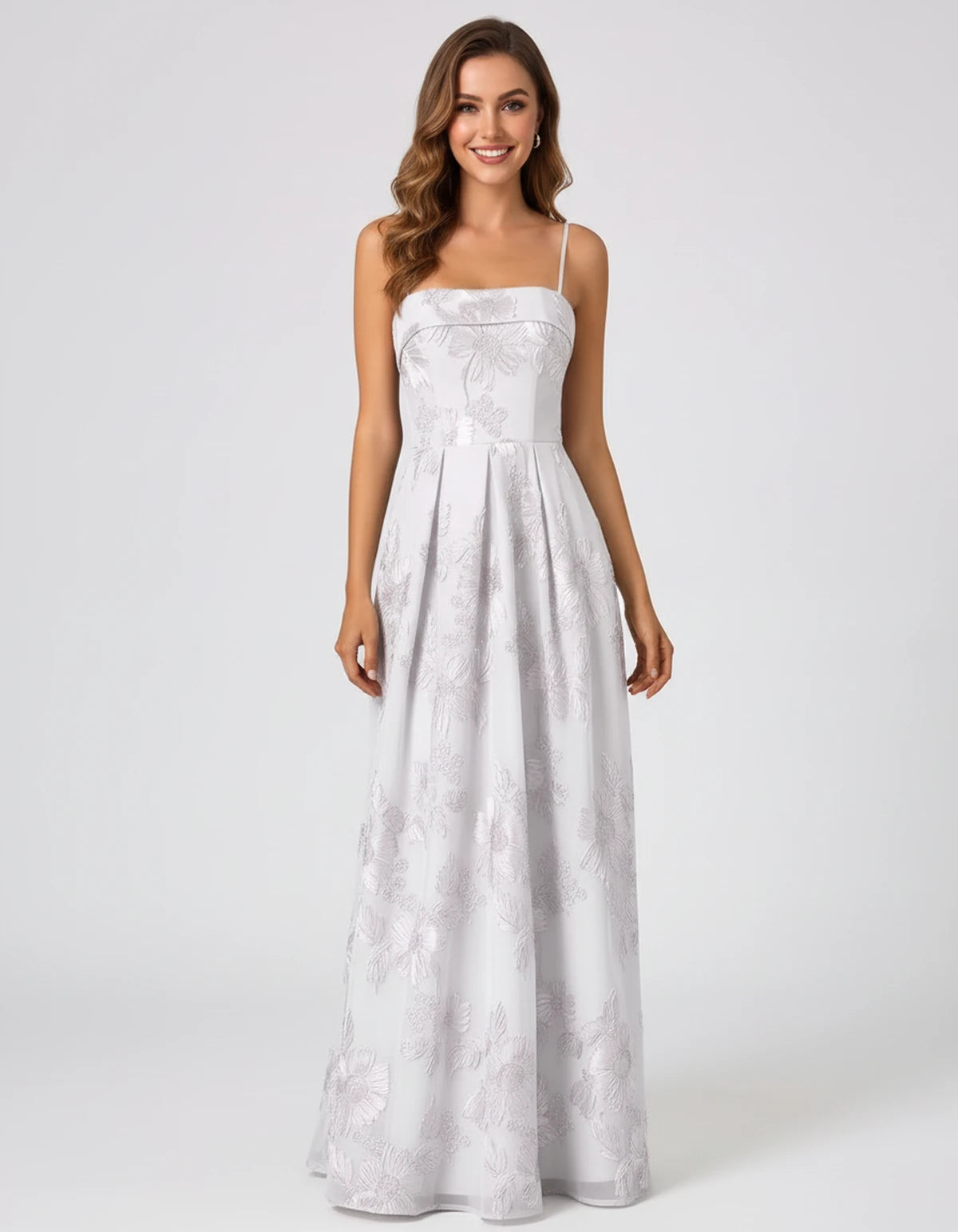 Roseline Maxi Dresses — White | SKU: RB-40922a-white-2,RB-40922a-white-4,RB-40922a-white-6,RB-40922a-white-8,RB-40922a-white-10,RB-40922a-white-12,RB-40922a-white-14,RB-40922a-white-16,RB-40922a-white-16W,RB-40922a-white-18W,RB-40922a-white-20W,RB-40922a-white-22W