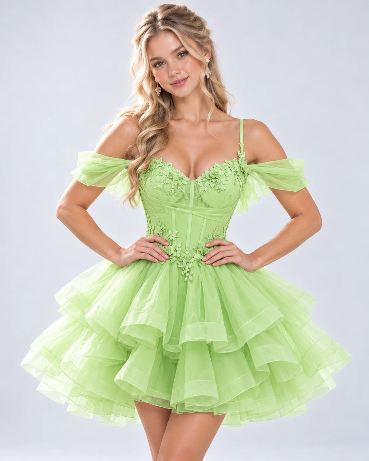 Sabeline Mini Dresses — Sage Green | SKU: RB-b55109-sagegr01-2,RB-b55109-sagegr01-4,RB-b55109-sagegr01-6,RB-b55109-sagegr01-8,RB-b55109-sagegr01-10,RB-b55109-sagegr01-12,RB-b55109-sagegr01-14,RB-b55109-sagegr01-14W,RB-b55109-sagegr01-16,RB-b55109-sagegr01-16W,RB-b55109-sagegr01-18W,RB-b55109-sagegr01-20W
