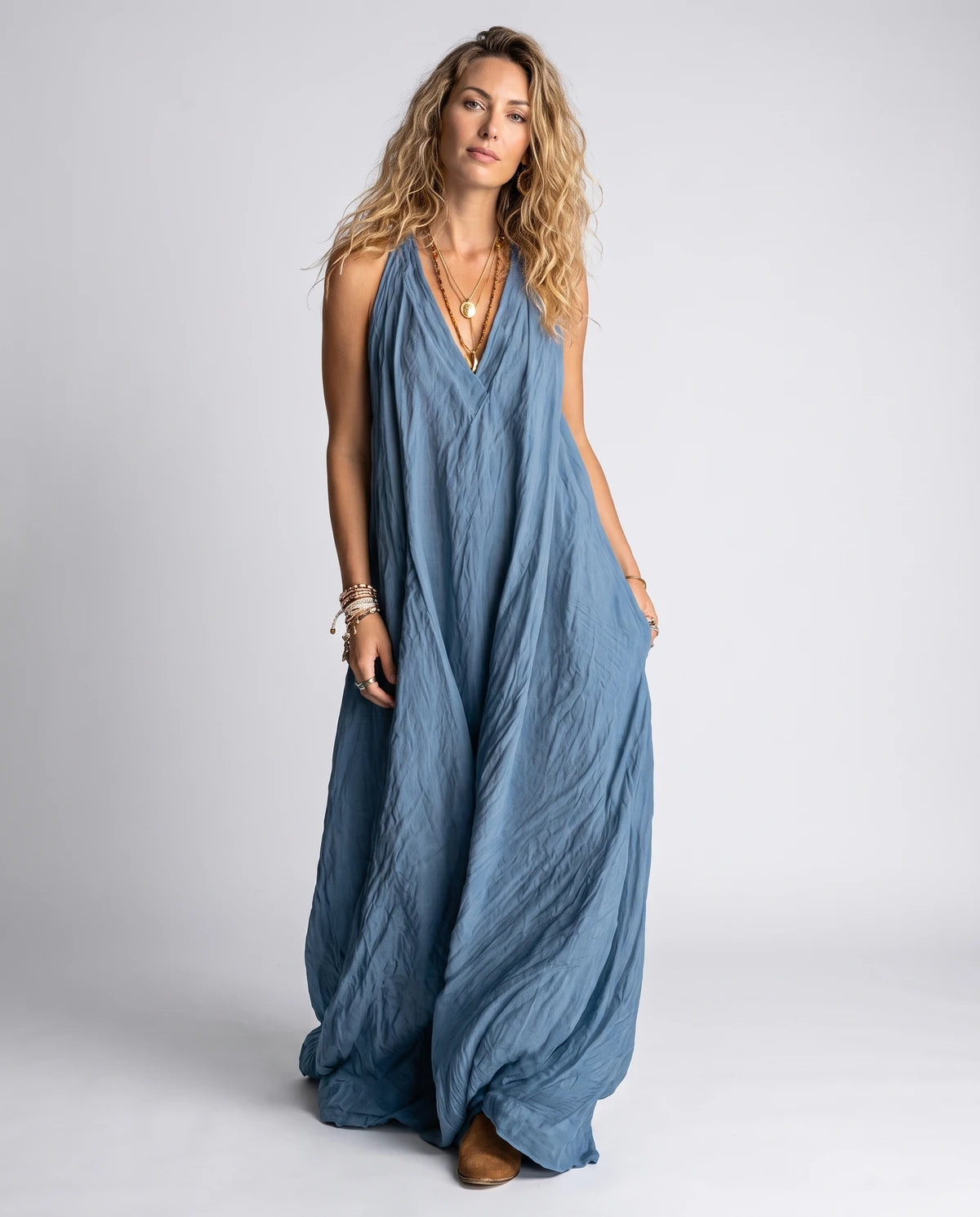 Savannah Maxi Dresses — Blue | SKU: RB-9a06ec-blue-XS,RB-9a06ec-blue-S,RB-9a06ec-blue-M,RB-9a06ec-blue-L,RB-9a06ec-blue-XL,RB-9a06ec-blue-2XL
