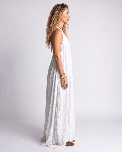 Savannah Maxi Dresses — White | SKU: RB-9a06ec-white-XS,RB-9a06ec-white-S,RB-9a06ec-white-M,RB-9a06ec-white-L,RB-9a06ec-white-XL,RB-9a06ec-white-2XL