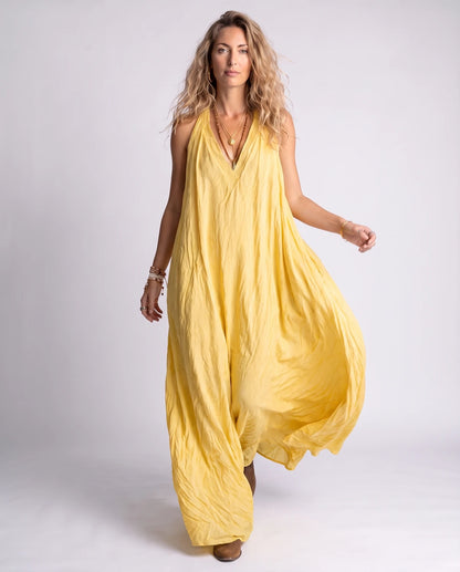 Savannah Maxi Dresses — Yellow