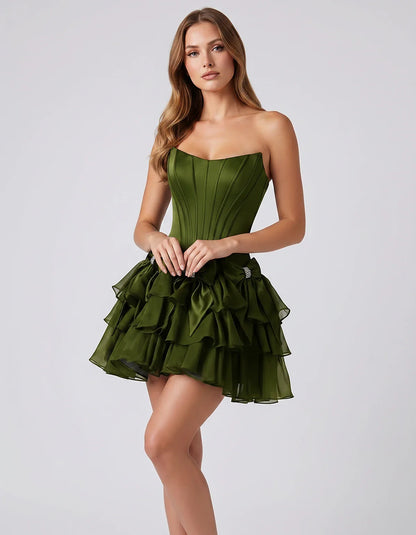 Blue,army Green,black,green,purple,white,ilac,orange Satin Skater Long Sleeve Mini Dress | Black-Tie Events, Party Nights & B | SKU: SM-684295173846520-ARMYGREEN-L,SM-684295173846520-ARMYGREEN-M,SM-684295173846520-ARMYGREEN-S,SM-684295173846520-ARMYGREEN-XL,SM-684295173846520-ARMYGREEN-XS