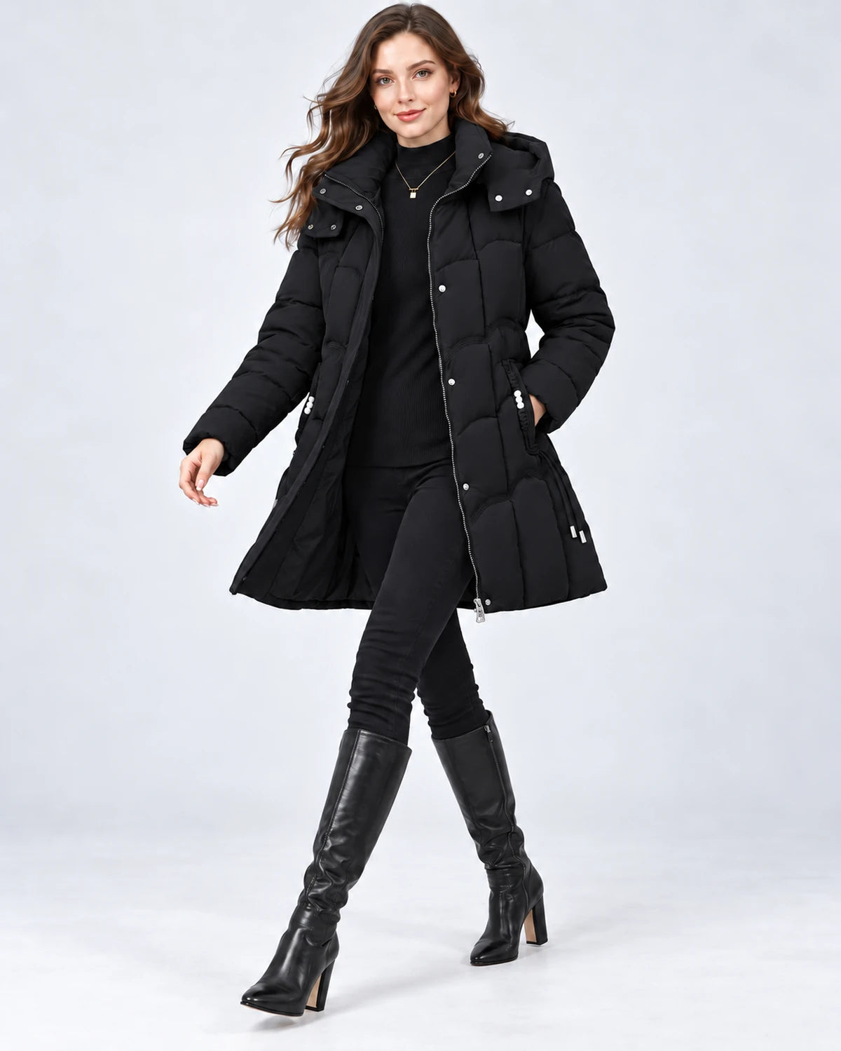 Severine Jackets — Black | SKU: RB-5b96ab-black-XS,RB-5b96ab-black-S,RB-5b96ab-black-M,RB-5b96ab-black-L,RB-5b96ab-black-XL,RB-5b96ab-black-2XL