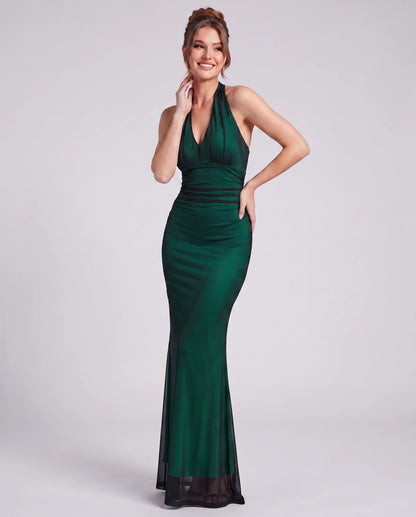 Sicilia Maxi Dresses — Green | SKU: RB-1294c5-green-XS,RB-1294c5-green-S,RB-1294c5-green-M,RB-1294c5-green-L