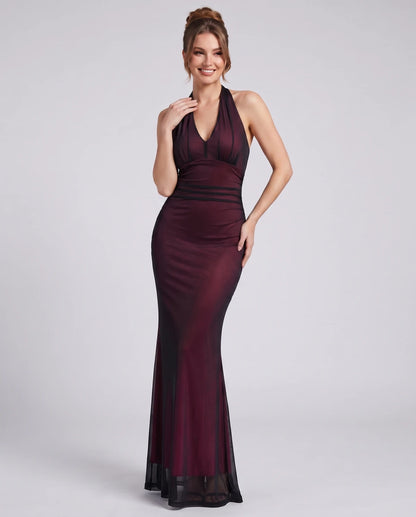 Sicilia Maxi Dresses — Purple | SKU: RB-1294c5-purple-XS,RB-1294c5-purple-S,RB-1294c5-purple-M,RB-1294c5-purple-L