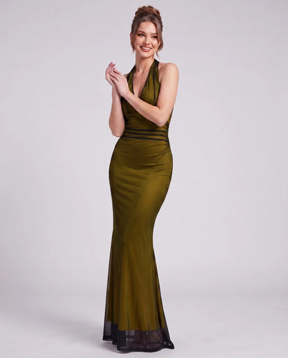 Sicilia Maxi Dresses — Yellow | SKU: RB-1294c5-yellow-XS,RB-1294c5-yellow-S,RB-1294c5-yellow-M,RB-1294c5-yellow-L