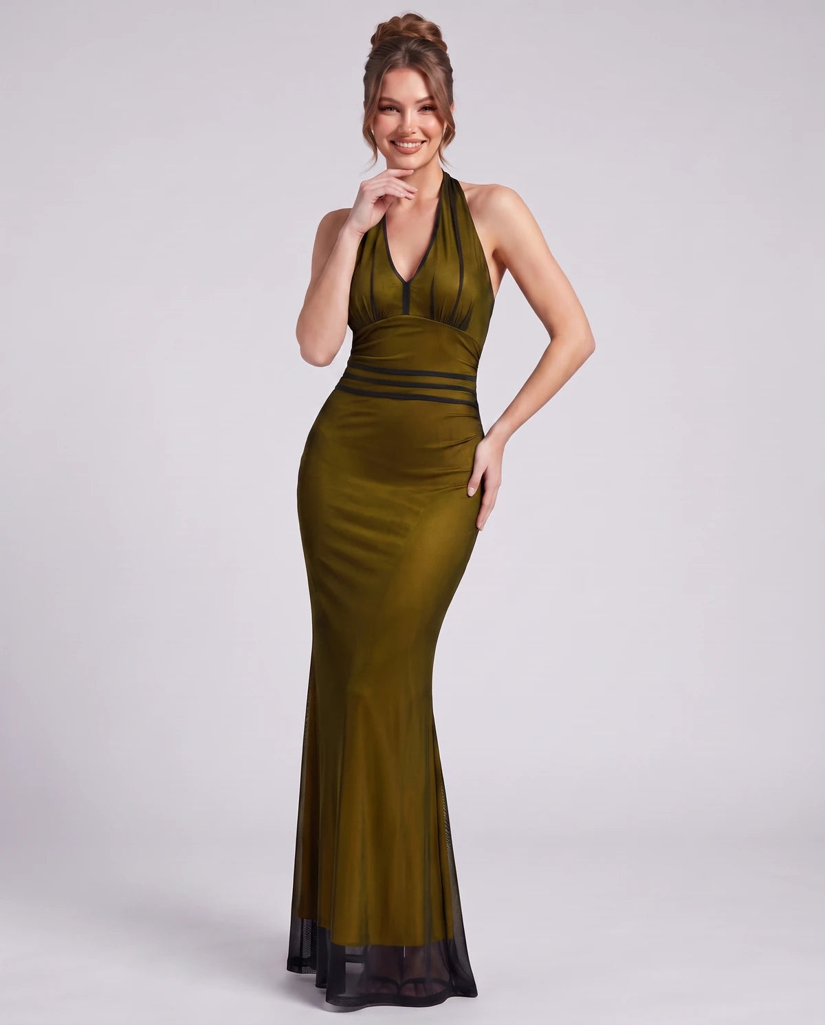 Sicilia Maxi Dresses — Yellow | SKU: RB-1294c5-yellow-XS,RB-1294c5-yellow-S,RB-1294c5-yellow-M,RB-1294c5-yellow-L