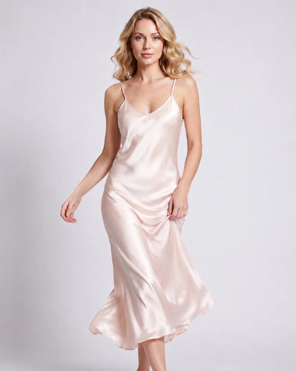 Solenne Maxi Dresses — Champagne | SKU: RB-e5c17e-champa2e-XS,RB-e5c17e-champa2e-S,RB-e5c17e-champa2e-M,RB-e5c17e-champa2e-L,RB-e5c17e-champa2e-XL,RB-e5c17e-champa2e-2XL