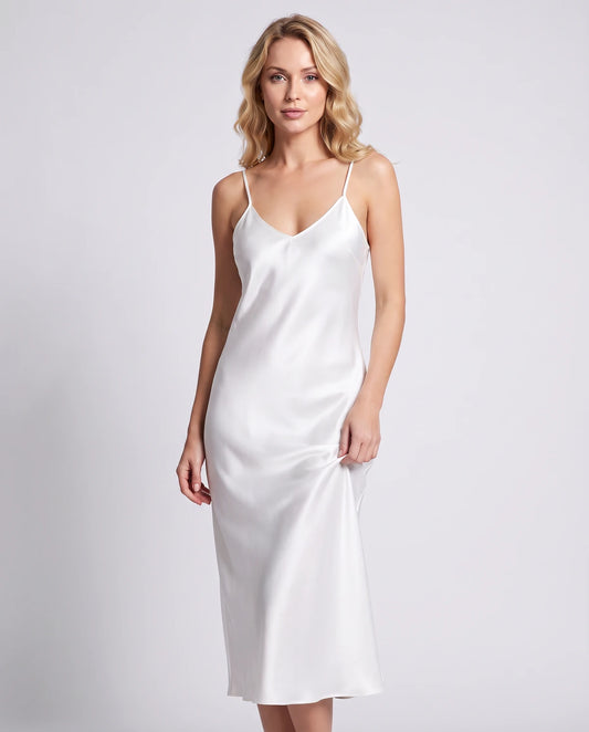 Solenne Maxi Dresses — White