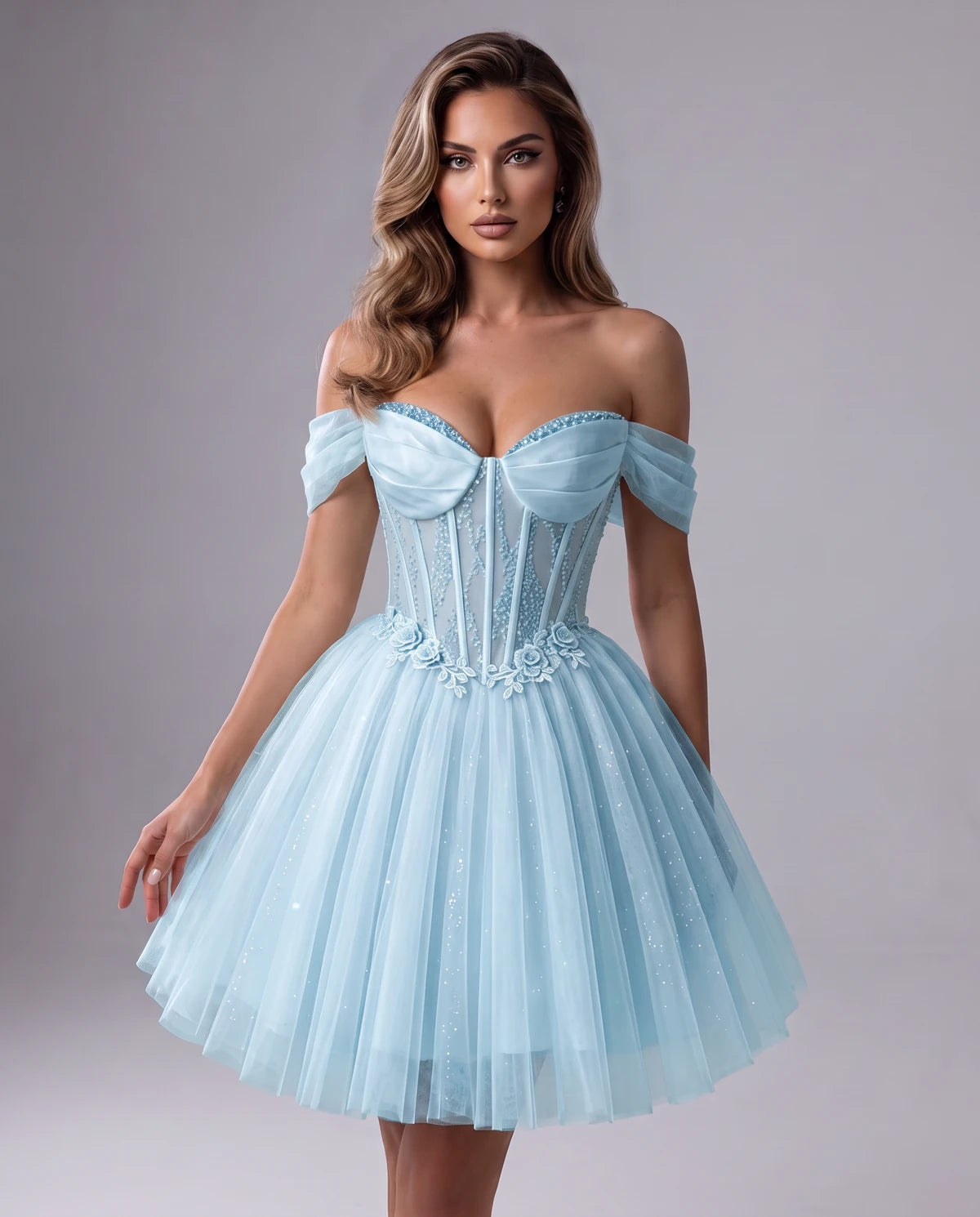 Solstice Midi Dresses — Light Blue | SKU: RB-4b290d-lightb7b-2,RB-4b290d-lightb7b-4,RB-4b290d-lightb7b-6,RB-4b290d-lightb7b-8,RB-4b290d-lightb7b-10,RB-4b290d-lightb7b-12,RB-4b290d-lightb7b-14,RB-4b290d-lightb7b-14W,RB-4b290d-lightb7b-16,RB-4b290d-lightb7b-16W,RB-4b290d-lightb7b-18W,RB-4b290d-lightb7b-20W