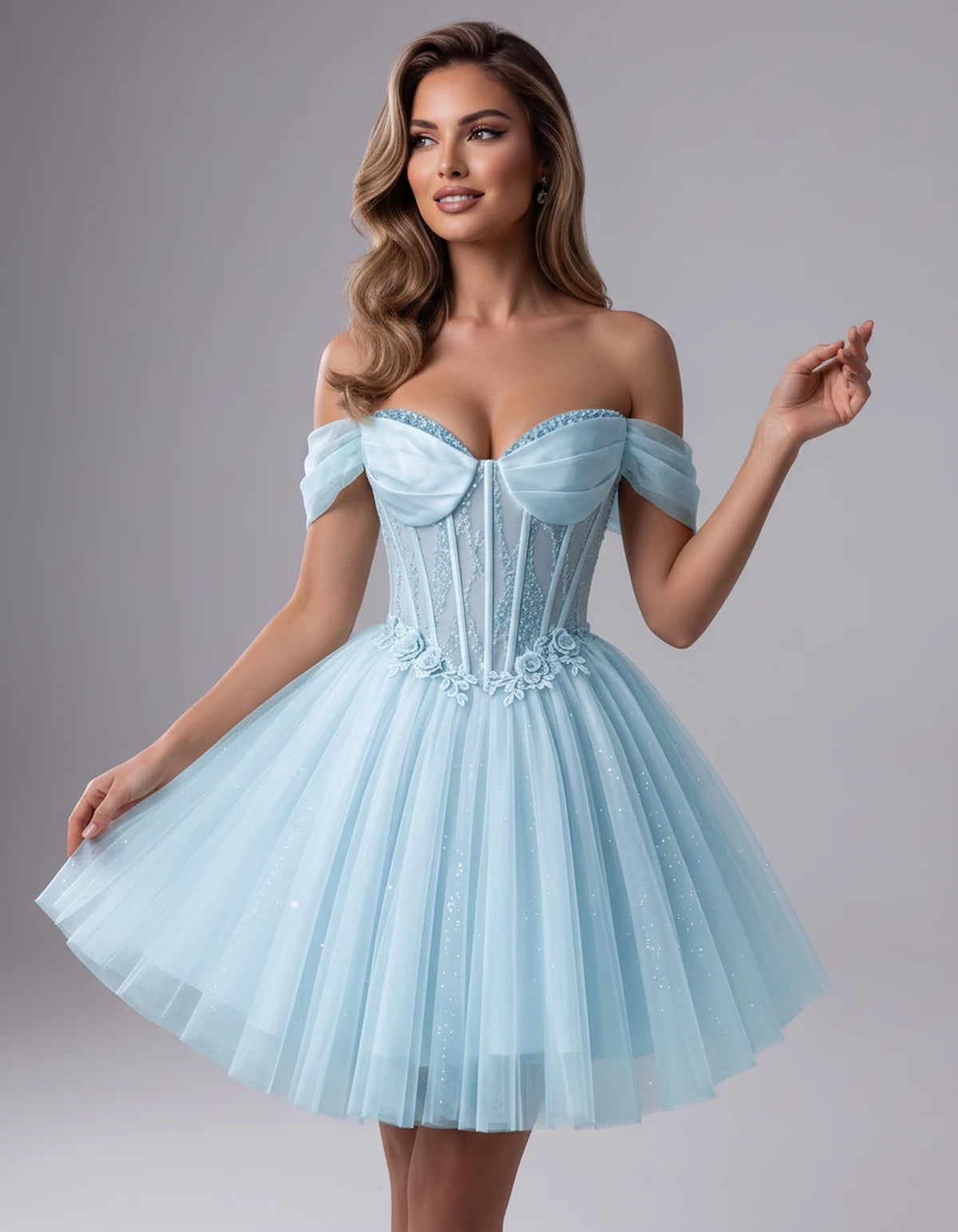 Solstice Midi Dresses — Light Blue | SKU: RB-4b290d-lightb7b-2,RB-4b290d-lightb7b-4,RB-4b290d-lightb7b-6,RB-4b290d-lightb7b-8,RB-4b290d-lightb7b-10,RB-4b290d-lightb7b-12,RB-4b290d-lightb7b-14,RB-4b290d-lightb7b-14W,RB-4b290d-lightb7b-16,RB-4b290d-lightb7b-16W,RB-4b290d-lightb7b-18W,RB-4b290d-lightb7b-20W