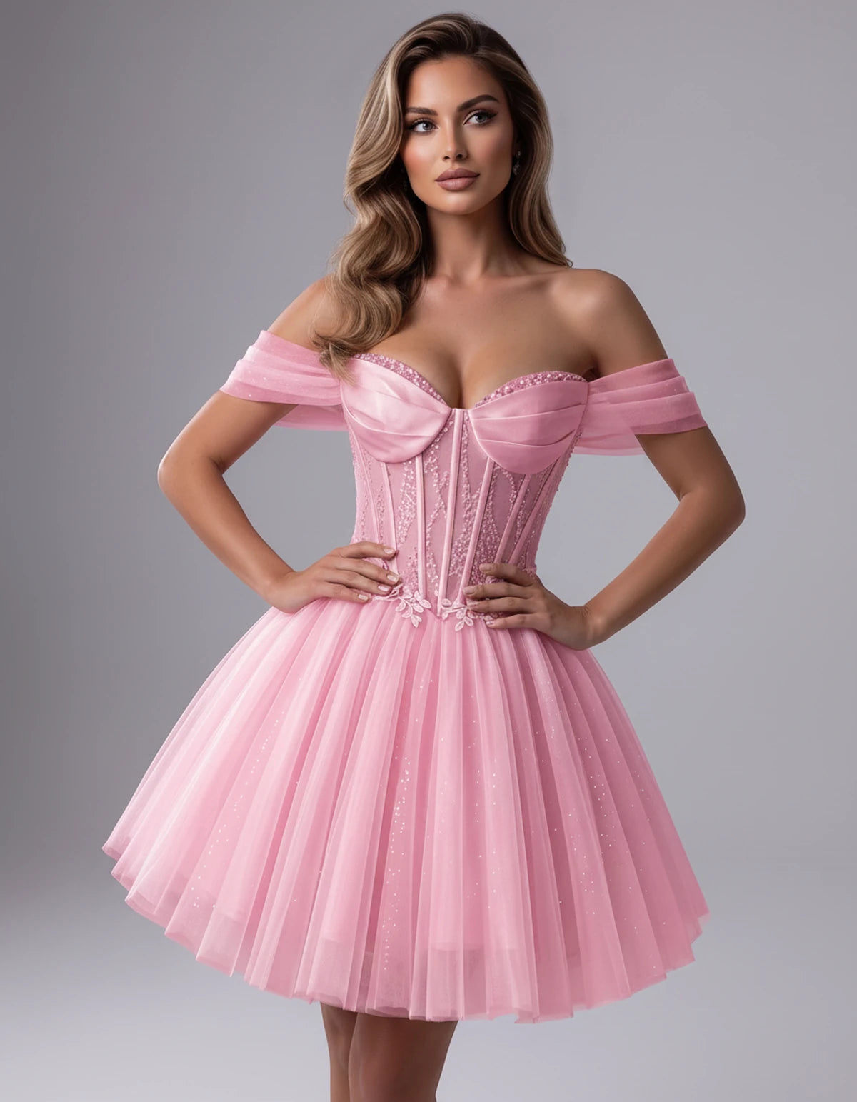 Solstice Midi Dresses — Pink | SKU: RB-4b290d-pink-2,RB-4b290d-pink-4,RB-4b290d-pink-6,RB-4b290d-pink-8,RB-4b290d-pink-10,RB-4b290d-pink-12,RB-4b290d-pink-14,RB-4b290d-pink-14W,RB-4b290d-pink-16,RB-4b290d-pink-16W,RB-4b290d-pink-18W,RB-4b290d-pink-20W