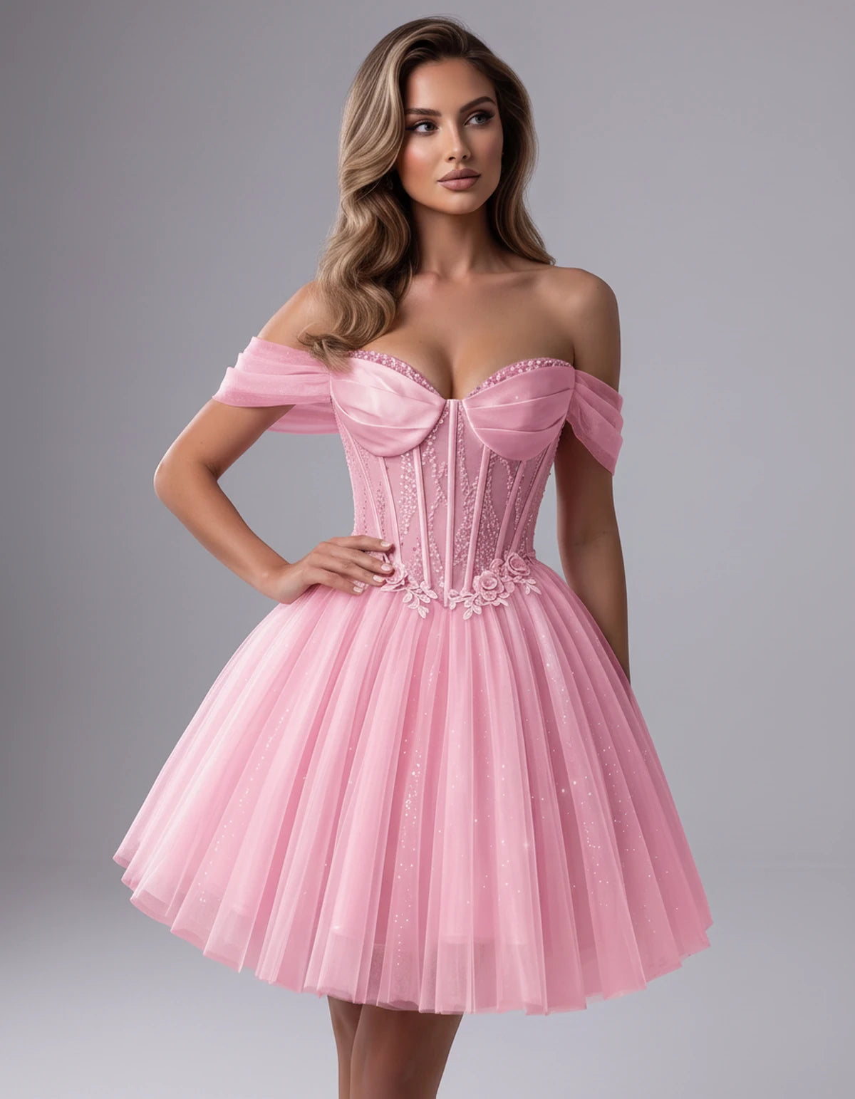 Solstice Midi Dresses — Pink | SKU: RB-4b290d-pink-2,RB-4b290d-pink-4,RB-4b290d-pink-6,RB-4b290d-pink-8,RB-4b290d-pink-10,RB-4b290d-pink-12,RB-4b290d-pink-14,RB-4b290d-pink-14W,RB-4b290d-pink-16,RB-4b290d-pink-16W,RB-4b290d-pink-18W,RB-4b290d-pink-20W