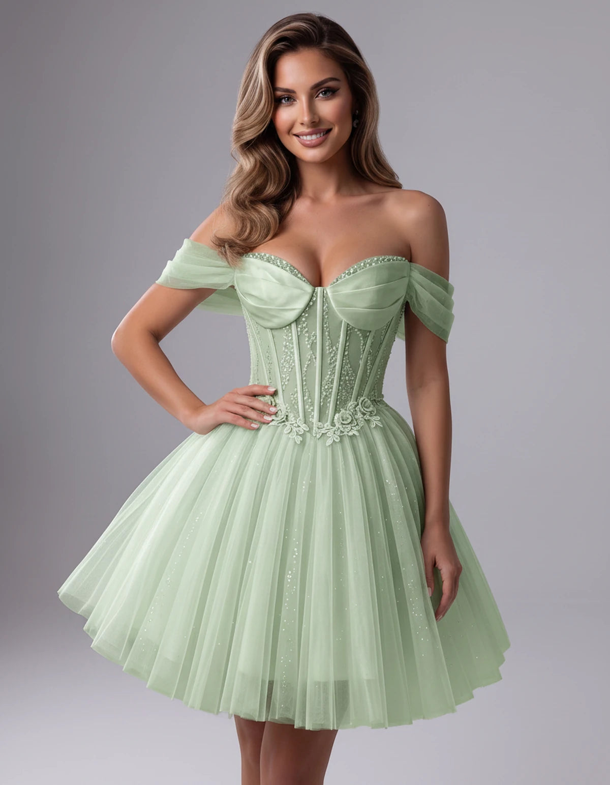 Solstice Midi Dresses — Sage | SKU: RB-4b290d-sage-2,RB-4b290d-sage-4,RB-4b290d-sage-6,RB-4b290d-sage-8,RB-4b290d-sage-10,RB-4b290d-sage-12,RB-4b290d-sage-14,RB-4b290d-sage-14W,RB-4b290d-sage-16,RB-4b290d-sage-16W,RB-4b290d-sage-18W,RB-4b290d-sage-20W