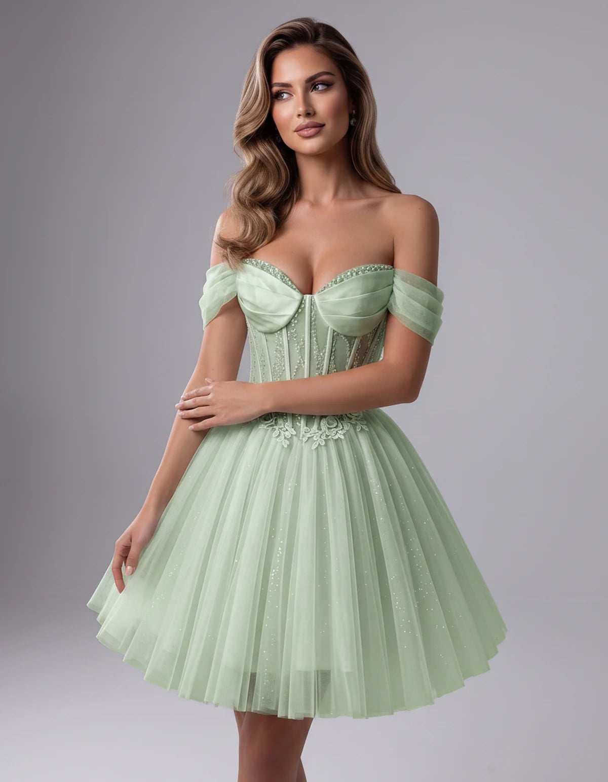 Solstice Midi Dresses — Sage | SKU: RB-4b290d-sage-2,RB-4b290d-sage-4,RB-4b290d-sage-6,RB-4b290d-sage-8,RB-4b290d-sage-10,RB-4b290d-sage-12,RB-4b290d-sage-14,RB-4b290d-sage-14W,RB-4b290d-sage-16,RB-4b290d-sage-16W,RB-4b290d-sage-18W,RB-4b290d-sage-20W