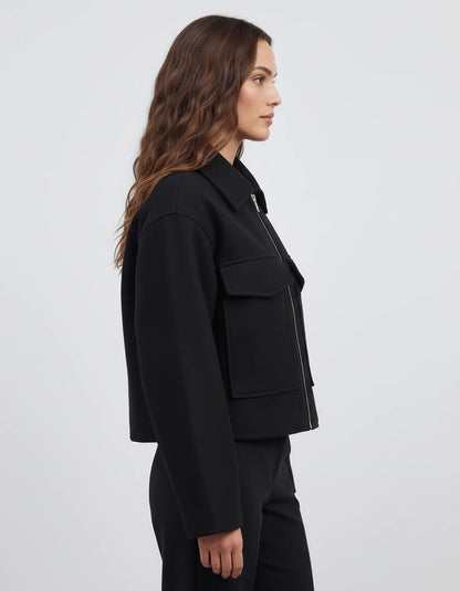 Sorbonne Jacket — Black | SKU: RB-e19488-black-XS,RB-e19488-black-S,RB-e19488-black-M,RB-e19488-black-L
