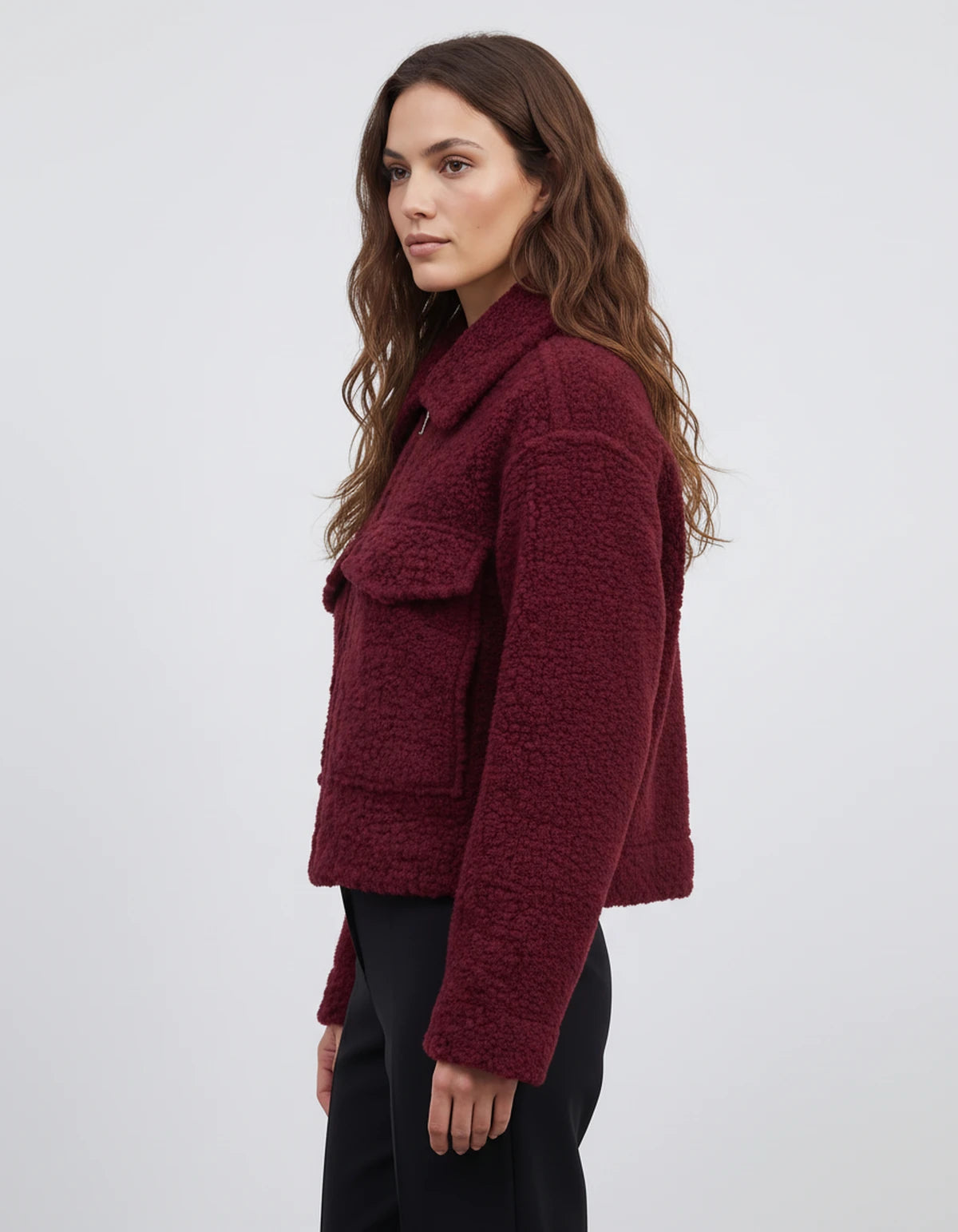 Sorbonne Jacket — Burgundy | SKU: RB-e19488-burgundy-XS,RB-e19488-burgundy-S,RB-e19488-burgundy-M,RB-e19488-burgundy-L