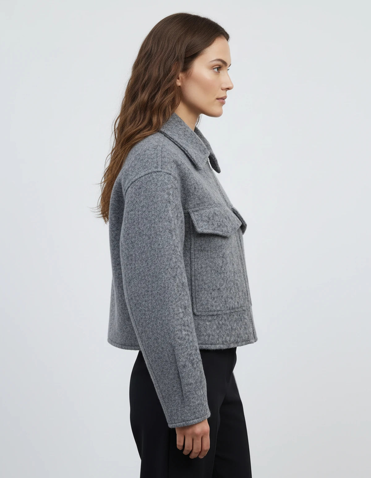 Sorbonne Jacket — Grey | SKU: RB-e19488-grey-XS,RB-e19488-grey-S,RB-e19488-grey-M,RB-e19488-grey-L