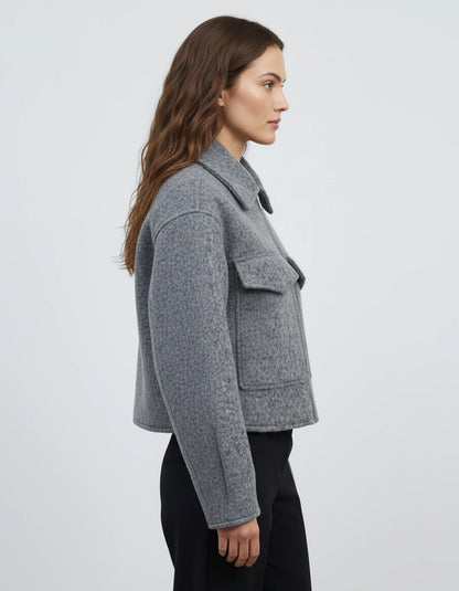 Sorbonne Jacket — Grey | SKU: RB-e19488-grey-XS,RB-e19488-grey-S,RB-e19488-grey-M,RB-e19488-grey-L