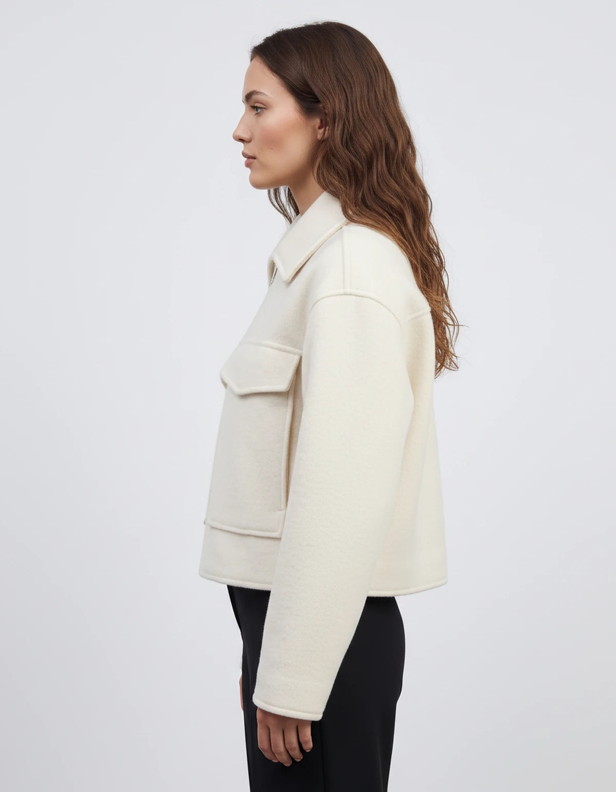 Sorbonne Jacket — White | SKU: RB-e19488-white-XS,RB-e19488-white-S,RB-e19488-white-M,RB-e19488-white-L