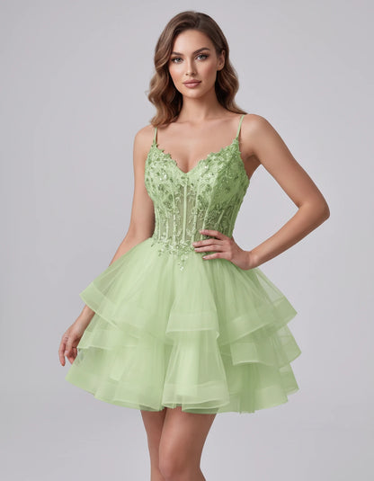Sylvaine Mini Dresses — Dark Sage Green | SKU: RB-9089a3-darksa8f-2,RB-9089a3-darksa8f-4,RB-9089a3-darksa8f-6,RB-9089a3-darksa8f-8,RB-9089a3-darksa8f-10,RB-9089a3-darksa8f-12,RB-9089a3-darksa8f-14,RB-9089a3-darksa8f-16,RB-9089a3-darksa8f-16W,RB-9089a3-darksa8f-18W,RB-9089a3-darksa8f-20W,RB-9089a3-darksa8f-22W