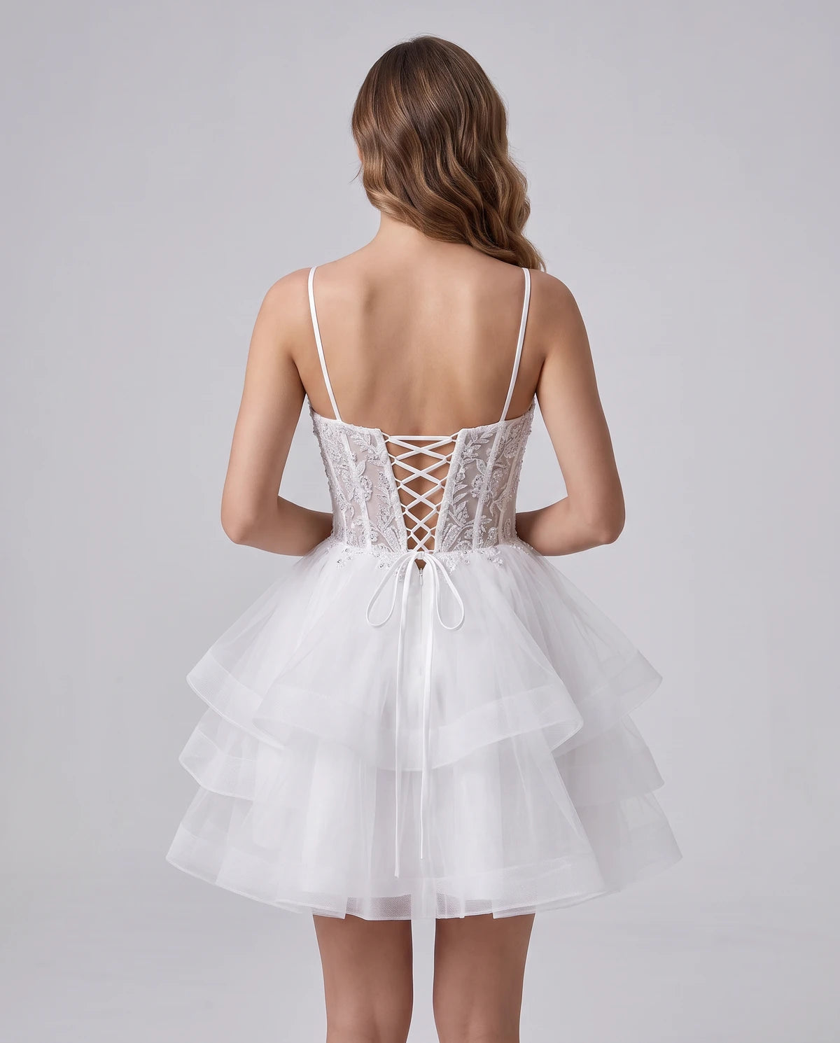 Sylvaine Mini Dresses — Ivory | SKU: RB-9089a3-ivory-2,RB-9089a3-ivory-4,RB-9089a3-ivory-6,RB-9089a3-ivory-8,RB-9089a3-ivory-10,RB-9089a3-ivory-12,RB-9089a3-ivory-14,RB-9089a3-ivory-16,RB-9089a3-ivory-16W,RB-9089a3-ivory-18W,RB-9089a3-ivory-20W,RB-9089a3-ivory-22W