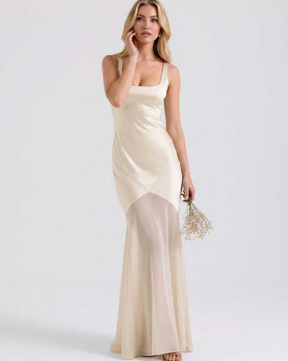 Ramblion Tala maxi dress — square neck neckline · styled view 11 · styled for prom season