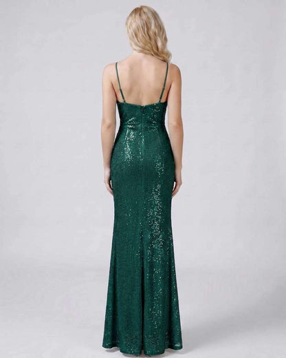 Ramblion Talia maxi dress — v-neck neckline · styled view 16 · styled for prom season