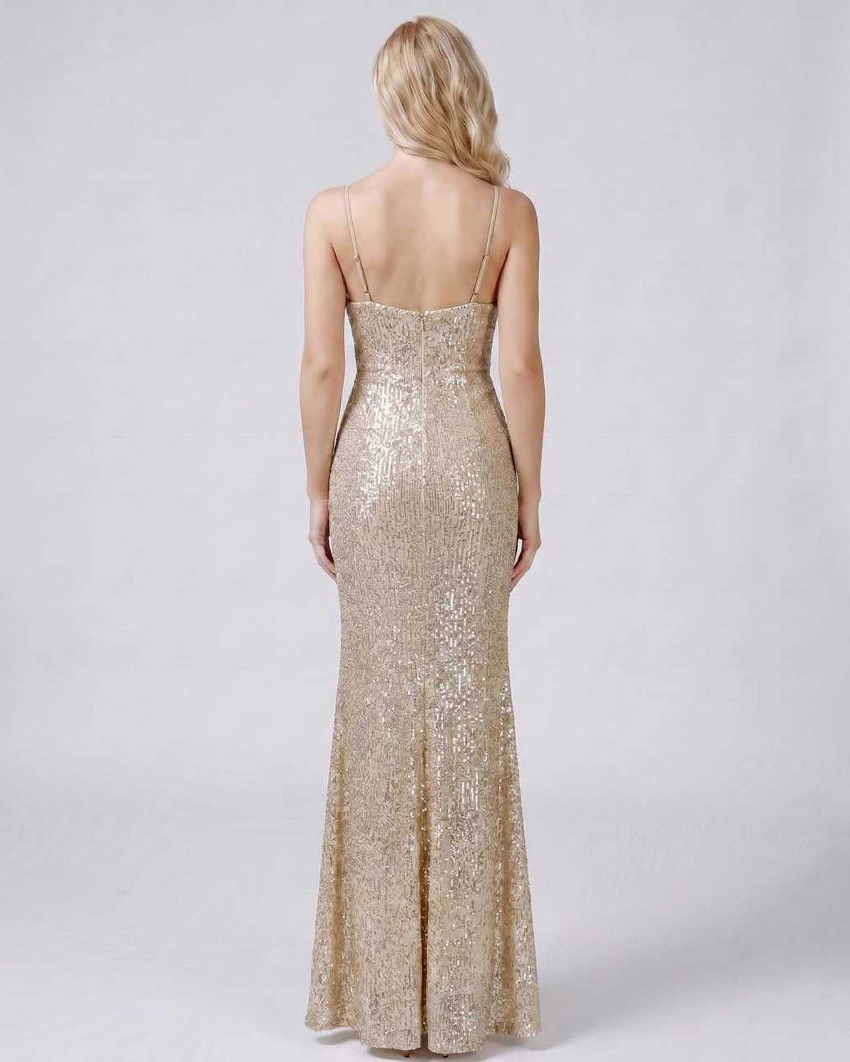 Ramblion Talia maxi dress — v-neck neckline · styled view 44 · styled for prom season
