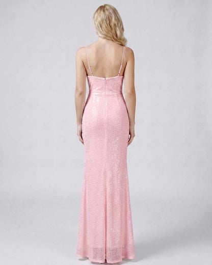 Ramblion Talia maxi dress — v-neck neckline · styled view 51 · styled for prom season