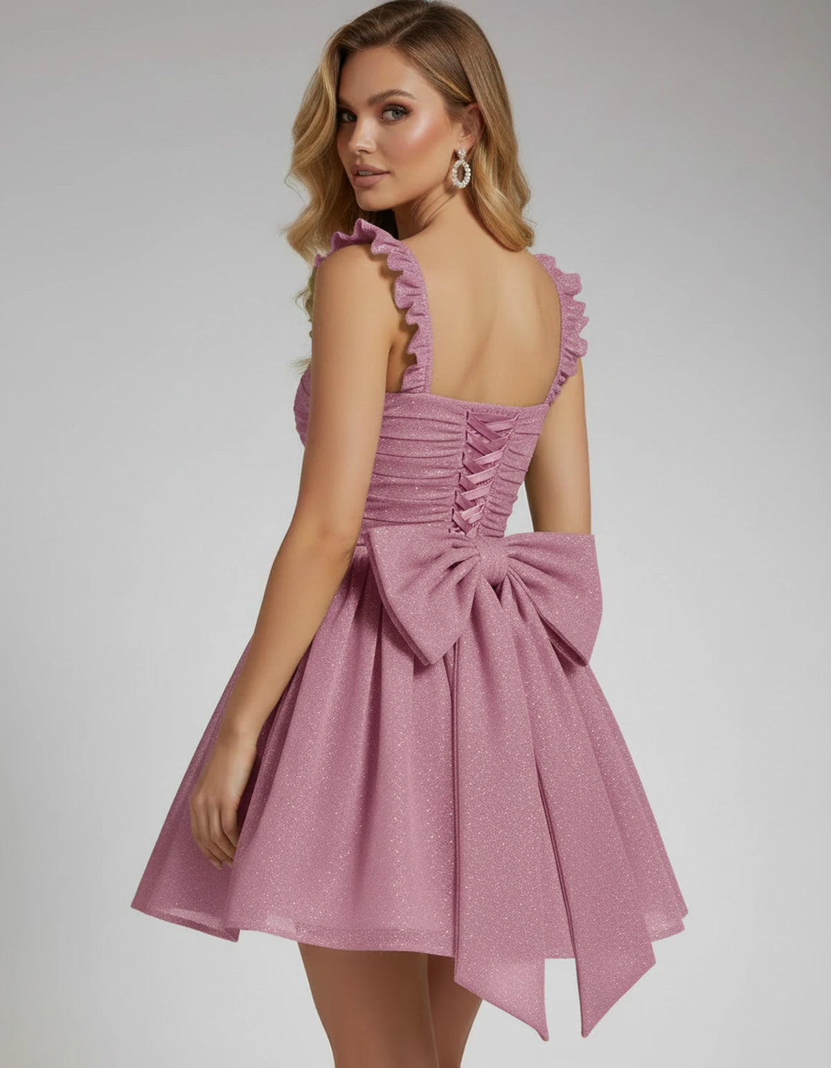Tamsine Mini Dresses — Pink | SKU: RB-b4b1bb-pink-2,RB-b4b1bb-pink-4,RB-b4b1bb-pink-6,RB-b4b1bb-pink-8,RB-b4b1bb-pink-10,RB-b4b1bb-pink-12,RB-b4b1bb-pink-14,RB-b4b1bb-pink-16,RB-b4b1bb-pink-16W,RB-b4b1bb-pink-18W,RB-b4b1bb-pink-20W,RB-b4b1bb-pink-22W