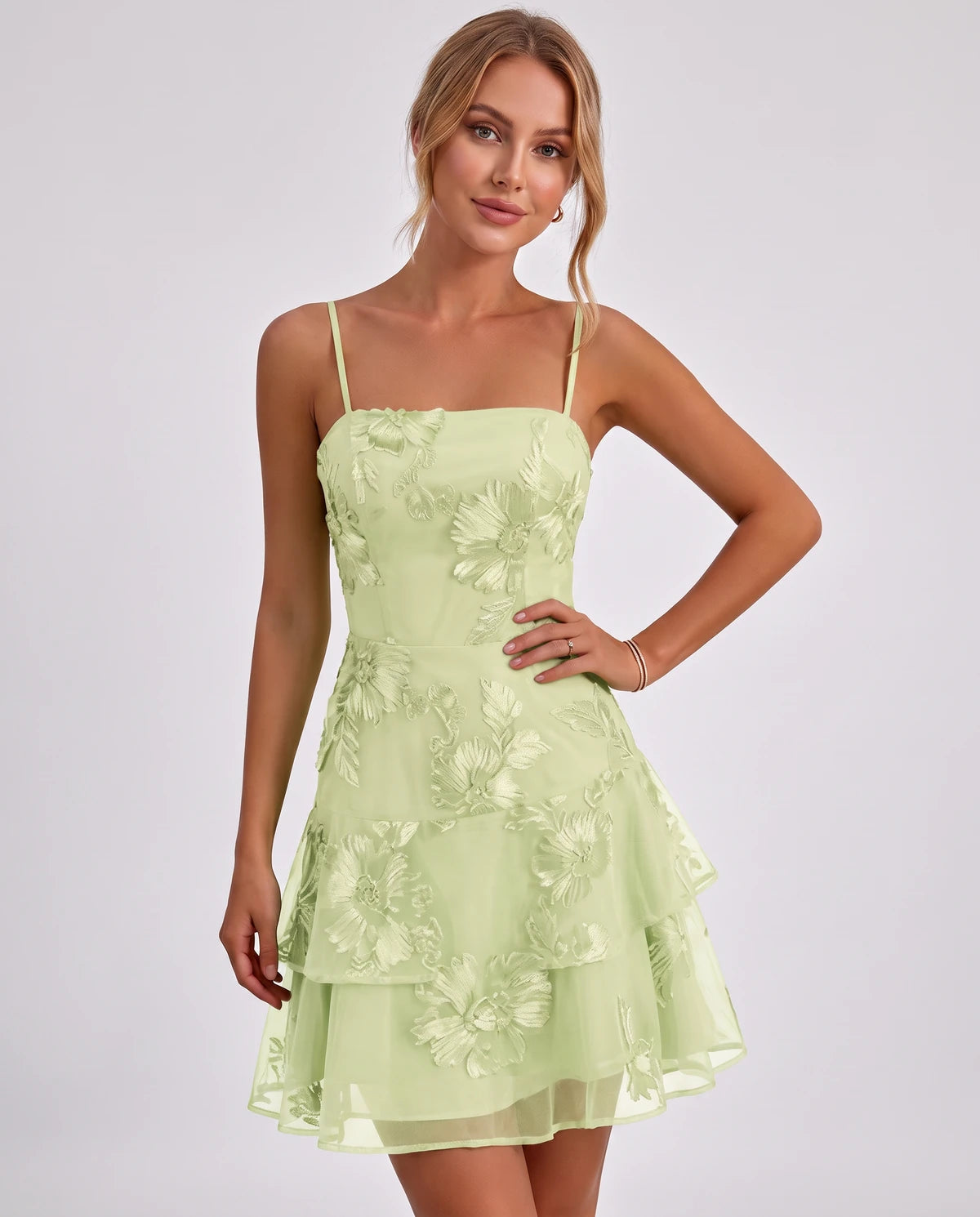 Tanzania Mini Dresses — Light Yellow