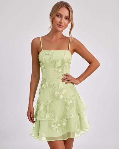 Tanzania Mini Dresses — Light Yellow