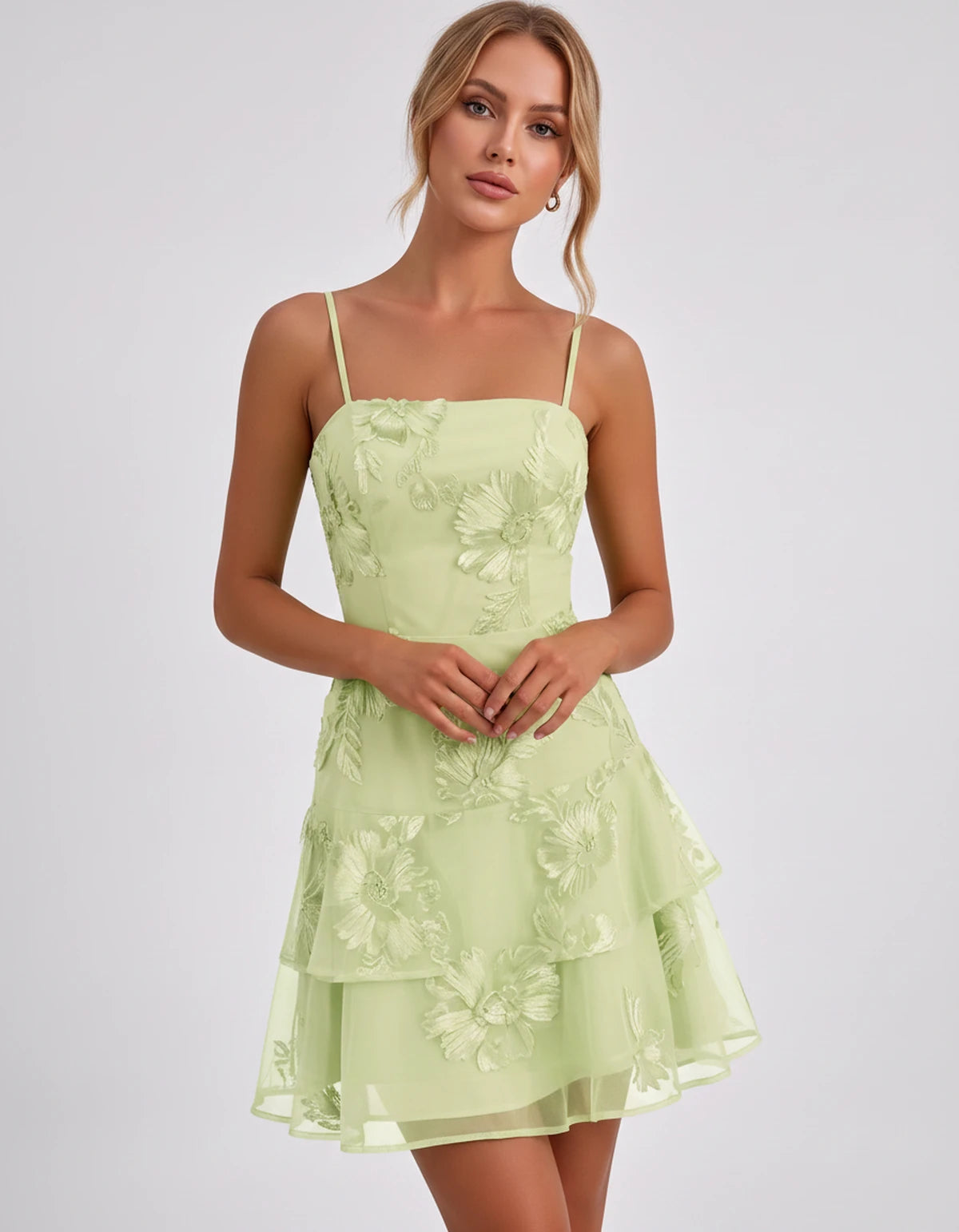 Tanzania Mini Dresses — Light Yellow | SKU: RB-92617a-lightyf8-2,RB-92617a-lightyf8-4,RB-92617a-lightyf8-6,RB-92617a-lightyf8-8,RB-92617a-lightyf8-10,RB-92617a-lightyf8-12,RB-92617a-lightyf8-14,RB-92617a-lightyf8-16,RB-92617a-lightyf8-16W,RB-92617a-lightyf8-18W,RB-92617a-lightyf8-20W,RB-92617a-lightyf8-22W