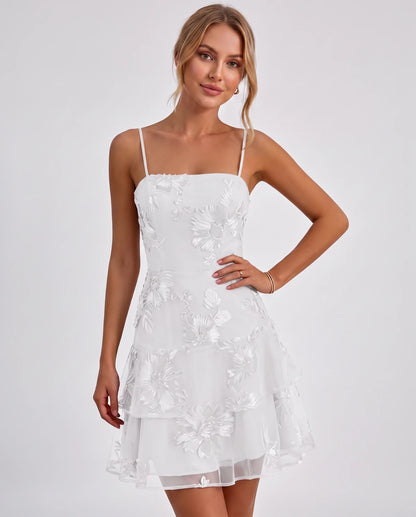 Tanzania Mini Dresses — White