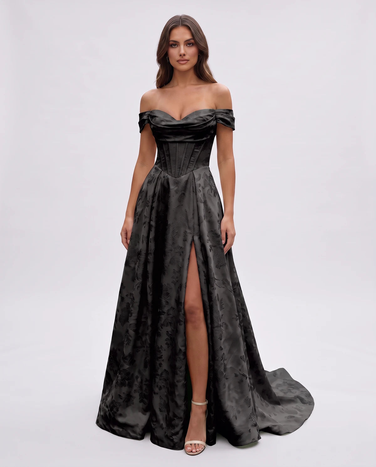 Theodora Maxi Dresses — Black