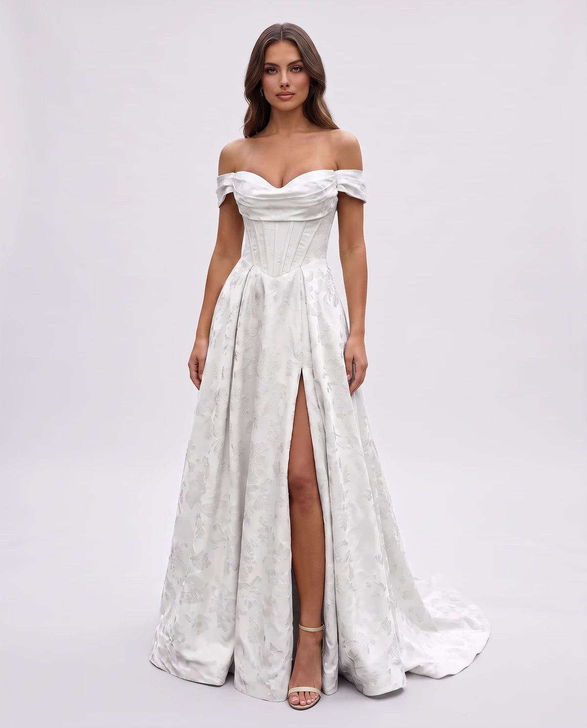 Theodora Maxi Dresses — White