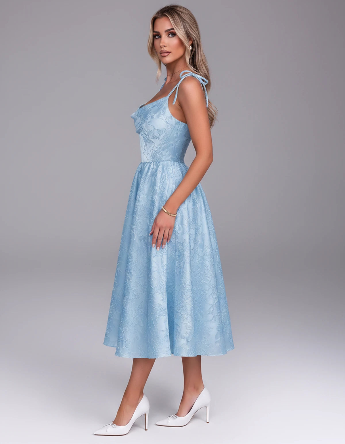 Thessaly Midi Dresses — Blue | SKU: RB-c62e2e-blue-2,RB-c62e2e-blue-4,RB-c62e2e-blue-6,RB-c62e2e-blue-8,RB-c62e2e-blue-10,RB-c62e2e-blue-12,RB-c62e2e-blue-14,RB-c62e2e-blue-16,RB-c62e2e-blue-16W,RB-c62e2e-blue-18W,RB-c62e2e-blue-20W,RB-c62e2e-blue-22W