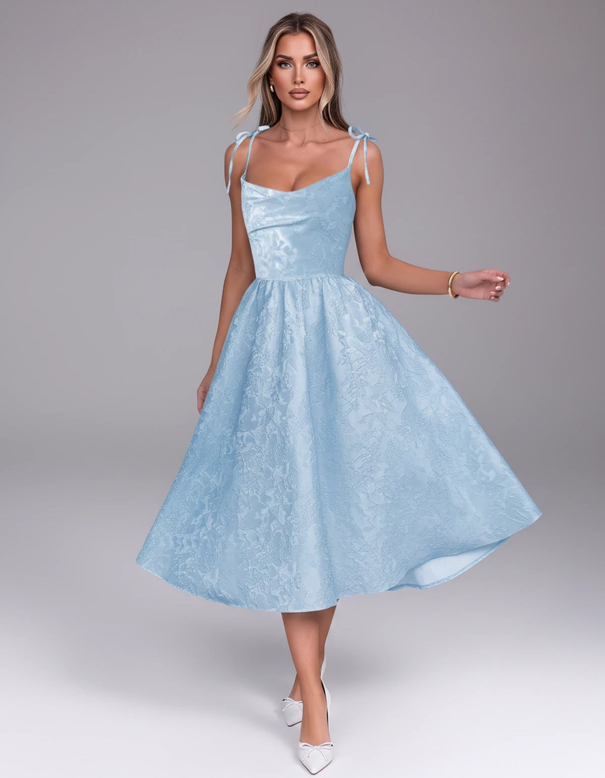 Thessaly Midi Dresses — Blue | SKU: RB-c62e2e-blue-2,RB-c62e2e-blue-4,RB-c62e2e-blue-6,RB-c62e2e-blue-8,RB-c62e2e-blue-10,RB-c62e2e-blue-12,RB-c62e2e-blue-14,RB-c62e2e-blue-16,RB-c62e2e-blue-16W,RB-c62e2e-blue-18W,RB-c62e2e-blue-20W,RB-c62e2e-blue-22W