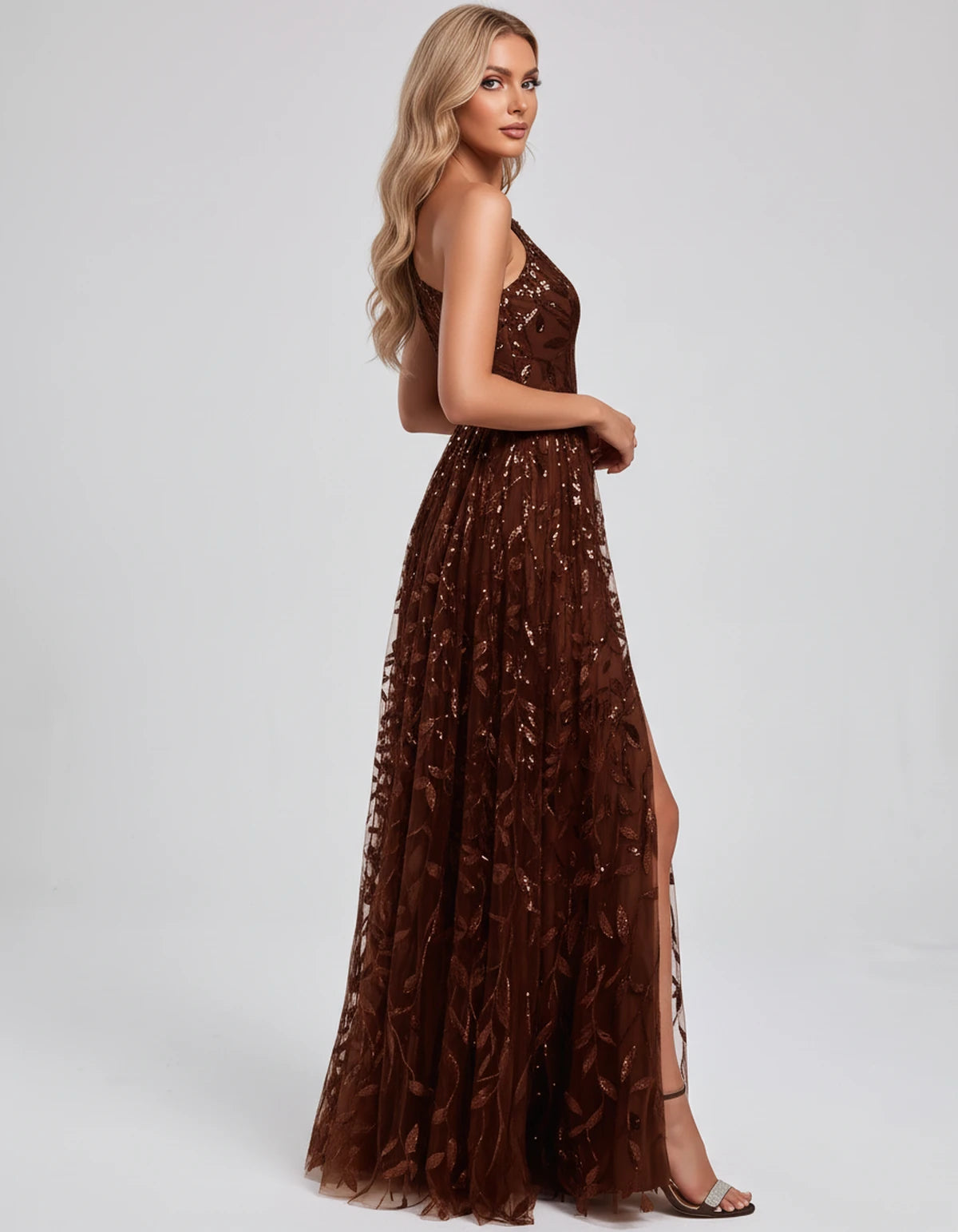 Tiphaine Maxi Dresses — Brown | SKU: RB-9eb4ee-brown-2,RB-9eb4ee-brown-4,RB-9eb4ee-brown-6,RB-9eb4ee-brown-8,RB-9eb4ee-brown-10,RB-9eb4ee-brown-12,RB-9eb4ee-brown-14,RB-9eb4ee-brown-16,RB-9eb4ee-brown-16W,RB-9eb4ee-brown-18W,RB-9eb4ee-brown-20W,RB-9eb4ee-brown-22W