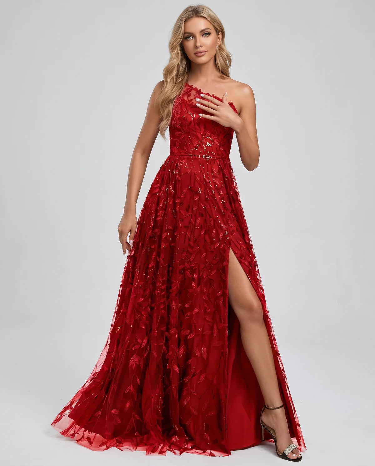 Tiphaine Maxi Dresses — Red