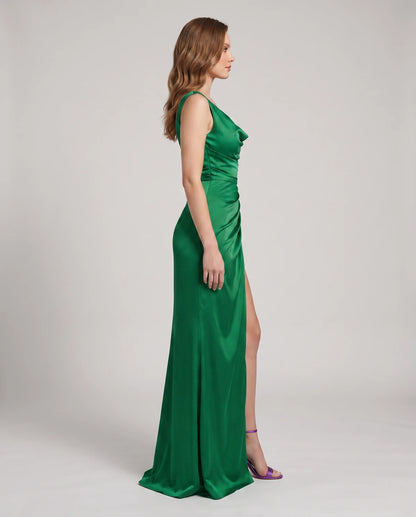 Tourmaline Maxi Dresses — Green | SKU: RB-173392-green-XS,RB-173392-green-S,RB-173392-green-M,RB-173392-green-L,RB-173392-green-XL,RB-173392-green-2XL