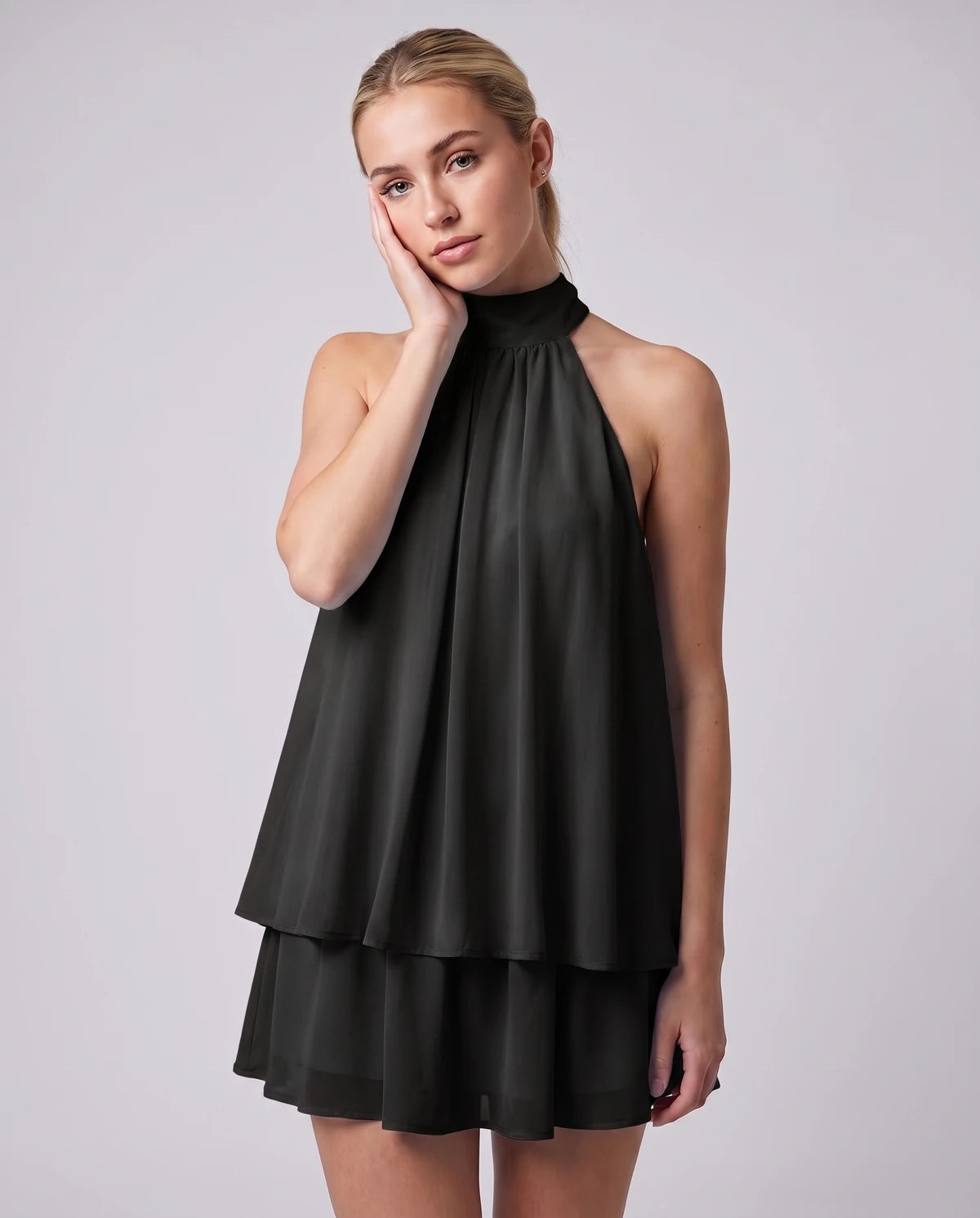 Ulyssa Mini Dresses — Black
