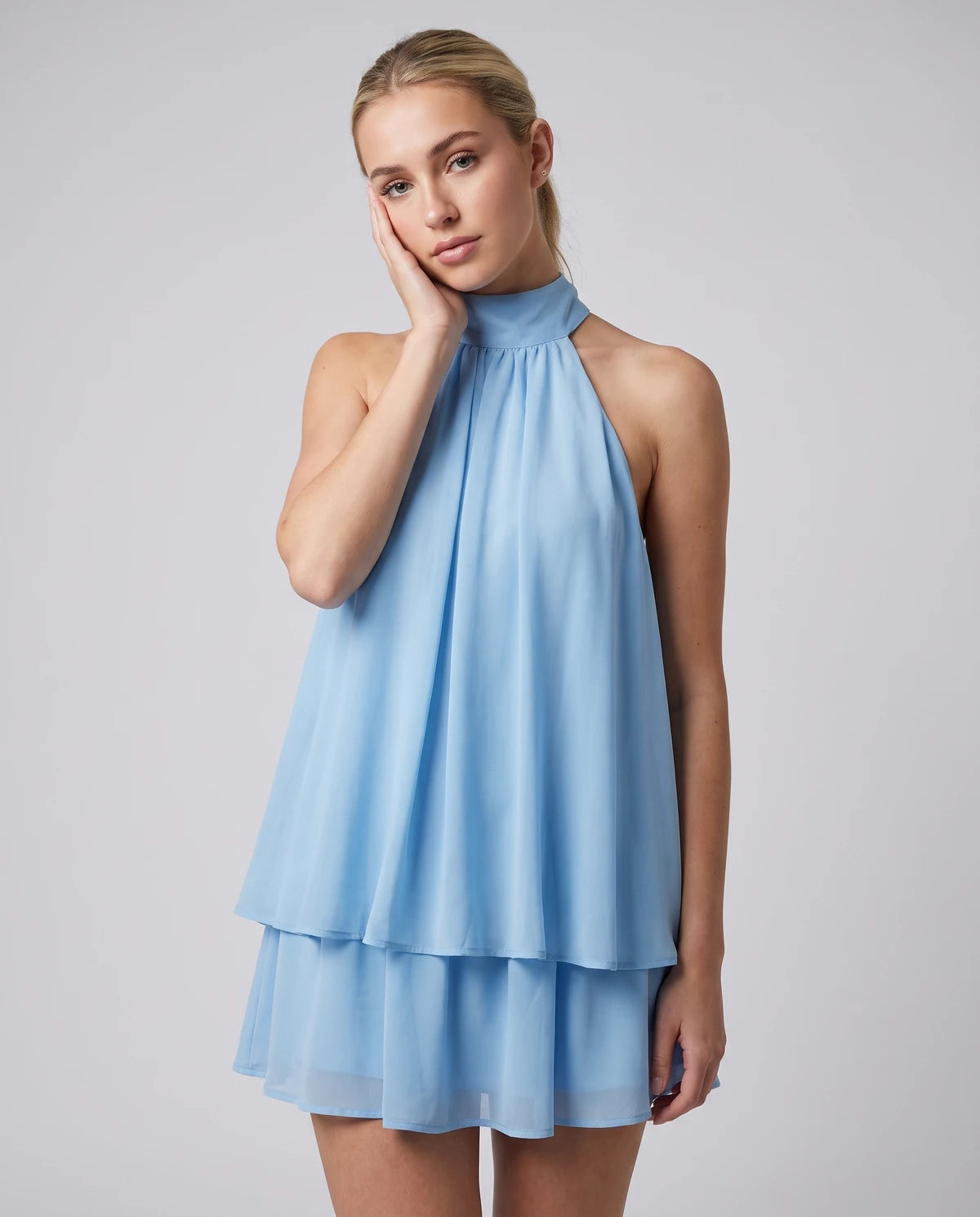 Ulyssa Mini Dresses — Blue