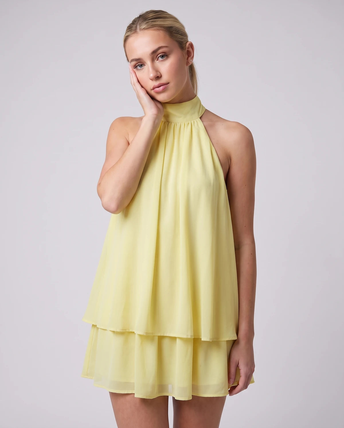 Ulyssa Mini Dresses — Yellow