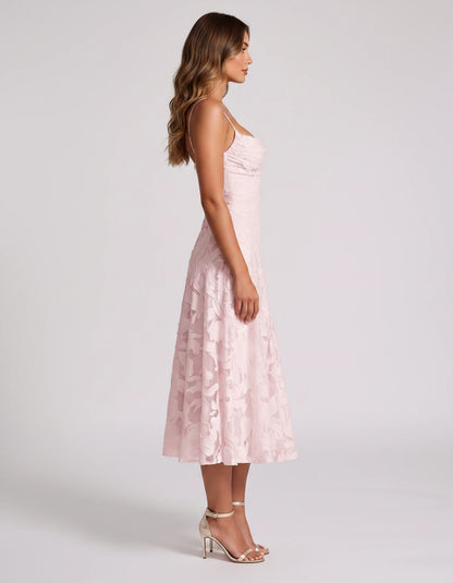 Undine Midi Dresses — Blush | SKU: RB-038f47-blush-2,RB-038f47-blush-4,RB-038f47-blush-6,RB-038f47-blush-8,RB-038f47-blush-10,RB-038f47-blush-12,RB-038f47-blush-14,RB-038f47-blush-16,RB-038f47-blush-16W,RB-038f47-blush-18W,RB-038f47-blush-20W,RB-038f47-blush-22W