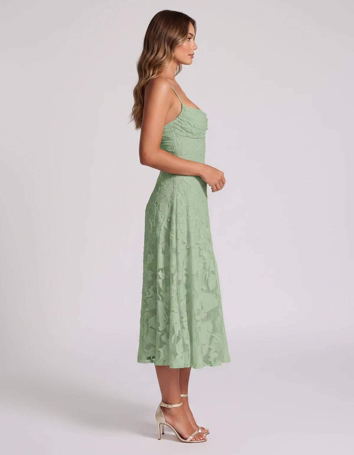 Undine Midi Dresses — Sage | SKU: RB-038f47-sage-2,RB-038f47-sage-4,RB-038f47-sage-6,RB-038f47-sage-8,RB-038f47-sage-10,RB-038f47-sage-12,RB-038f47-sage-14,RB-038f47-sage-16,RB-038f47-sage-16W,RB-038f47-sage-18W,RB-038f47-sage-20W,RB-038f47-sage-22W