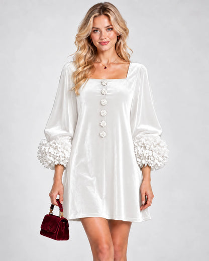 Valerienne Mini Dresses — White