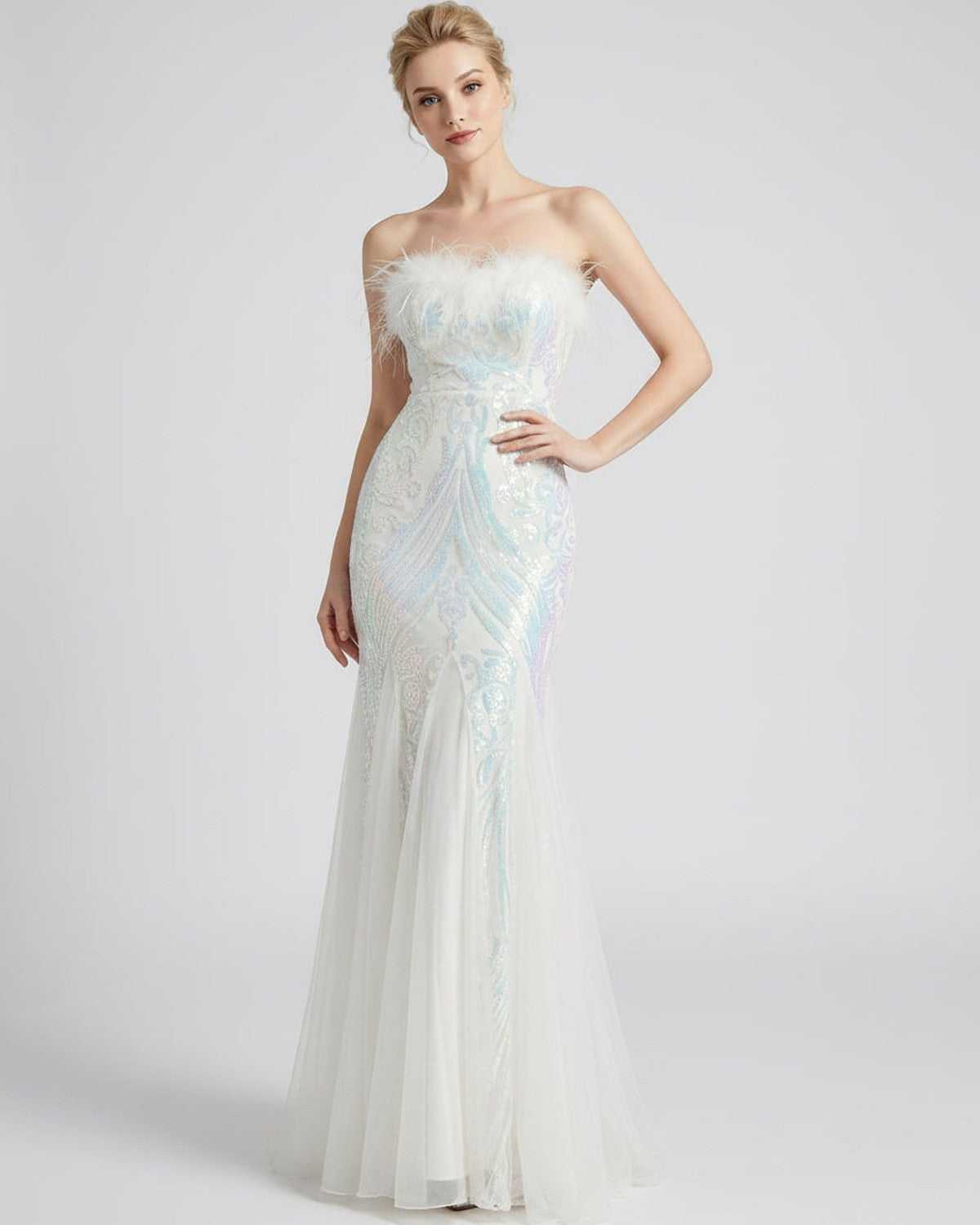 Ramblion Vela maxi dress — off-shoulder neckline · lifestyle styling · styled for prom season