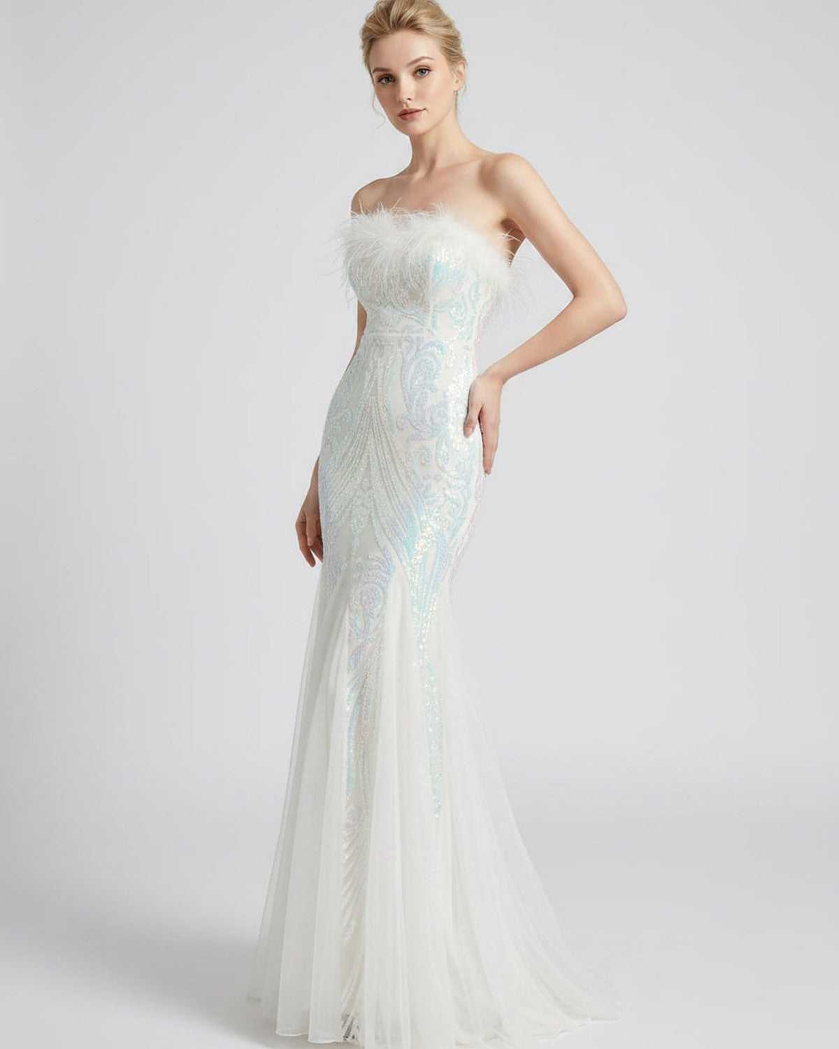 Ramblion Vela maxi dress — off-shoulder neckline · styled view 6 · styled for prom season